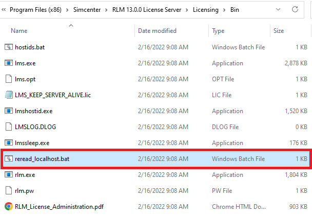 The reread_localhost.bat file.