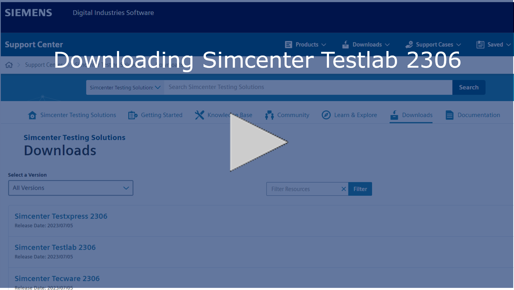 Downloading Simcenter Testlab 2306 (video).png