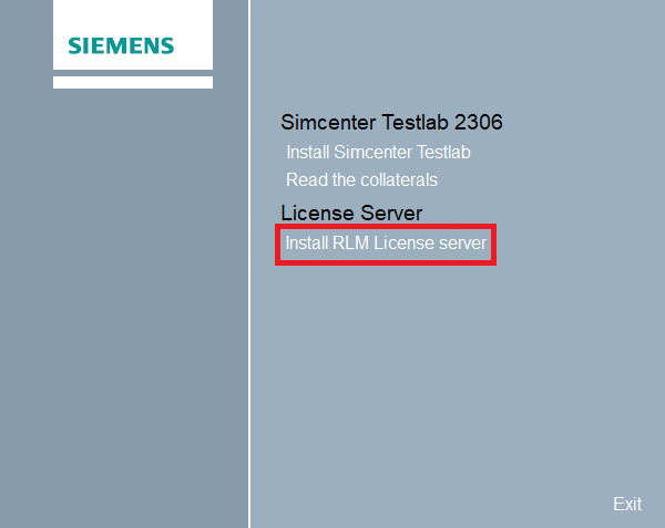 Initial window of the Simcenter Testlab Setup Wizard.