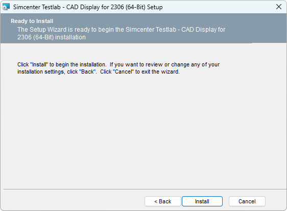 CAD Display installation