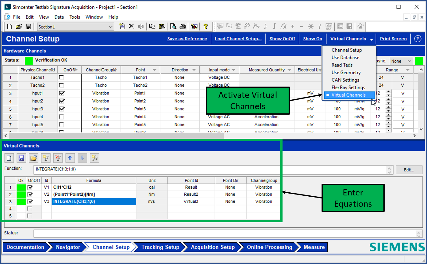 Simcenter Testlab Data Acquisition Tips